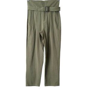 day to day blu pepper Green High Rise Pants 27